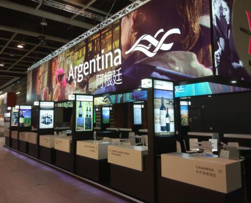 Argentina pavilion' booth design