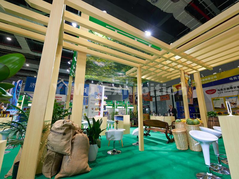 Panama Pavilion' booth construction