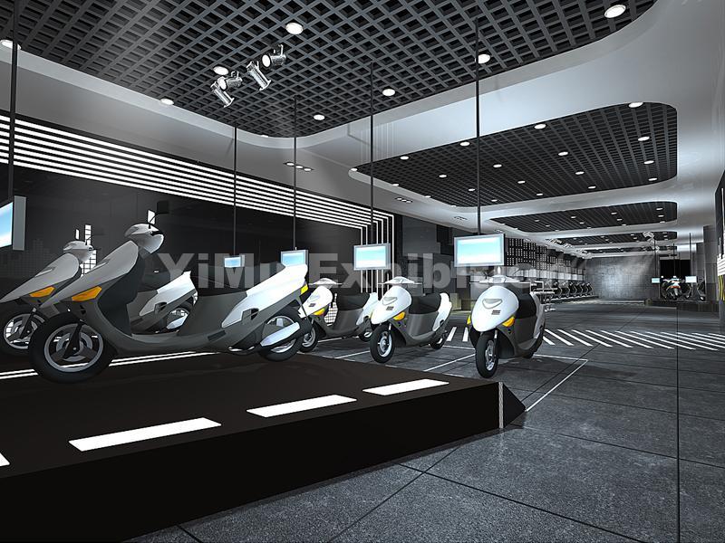 Zhongneng Vehicle Group's booth design and construction