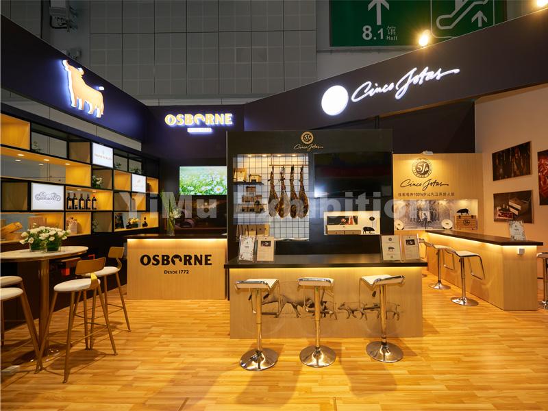 exhibition stand design and build for OSBORNE