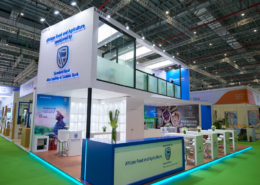 Standard Bank‘s booth construction