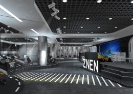 Zhongneng Vehicle Group's booth design and construction