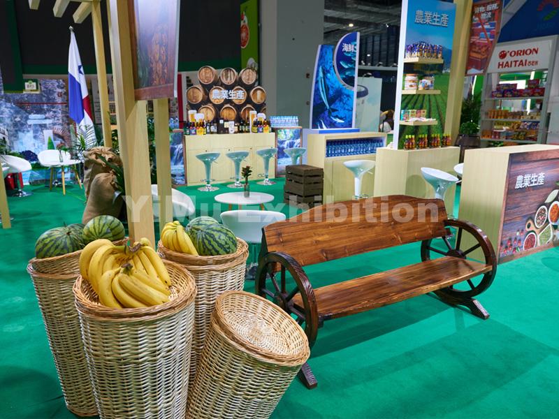 Panama Pavilion' booth construction