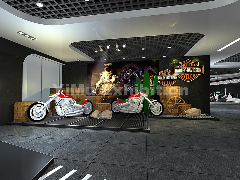 Zhongneng Vehicle Group's booth design and construction