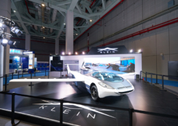 KLEIN Aircar’s booth design