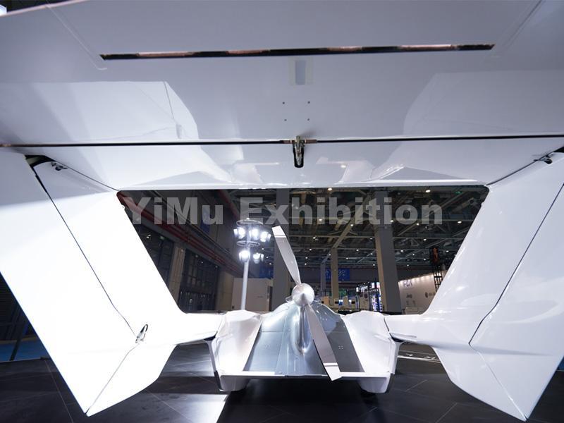 KLEIN Aircar’s booth design KLEIN Aircar’s booth design