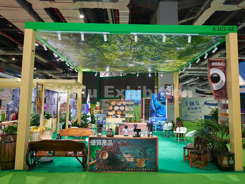 Panama Pavilion' booth construction