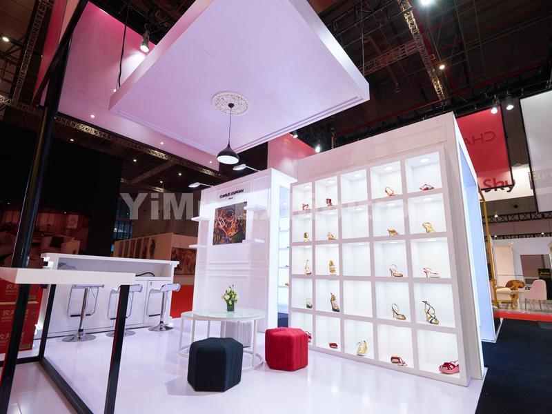 Charles Jourdan's trade show booth design