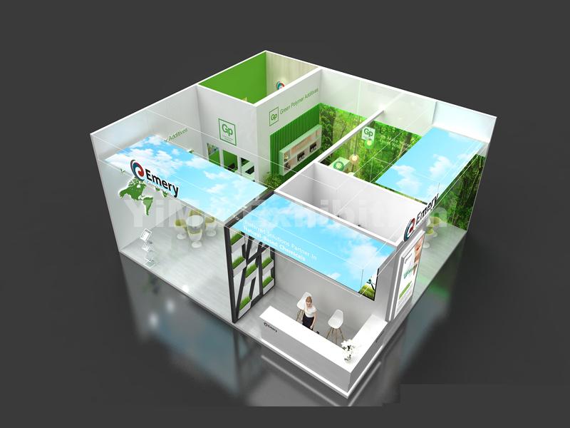 Emery Oleochemicals' booth design Emery Oleochemicals' booth design