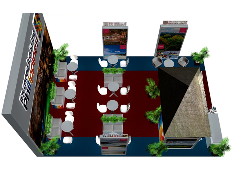 pavilion stand build