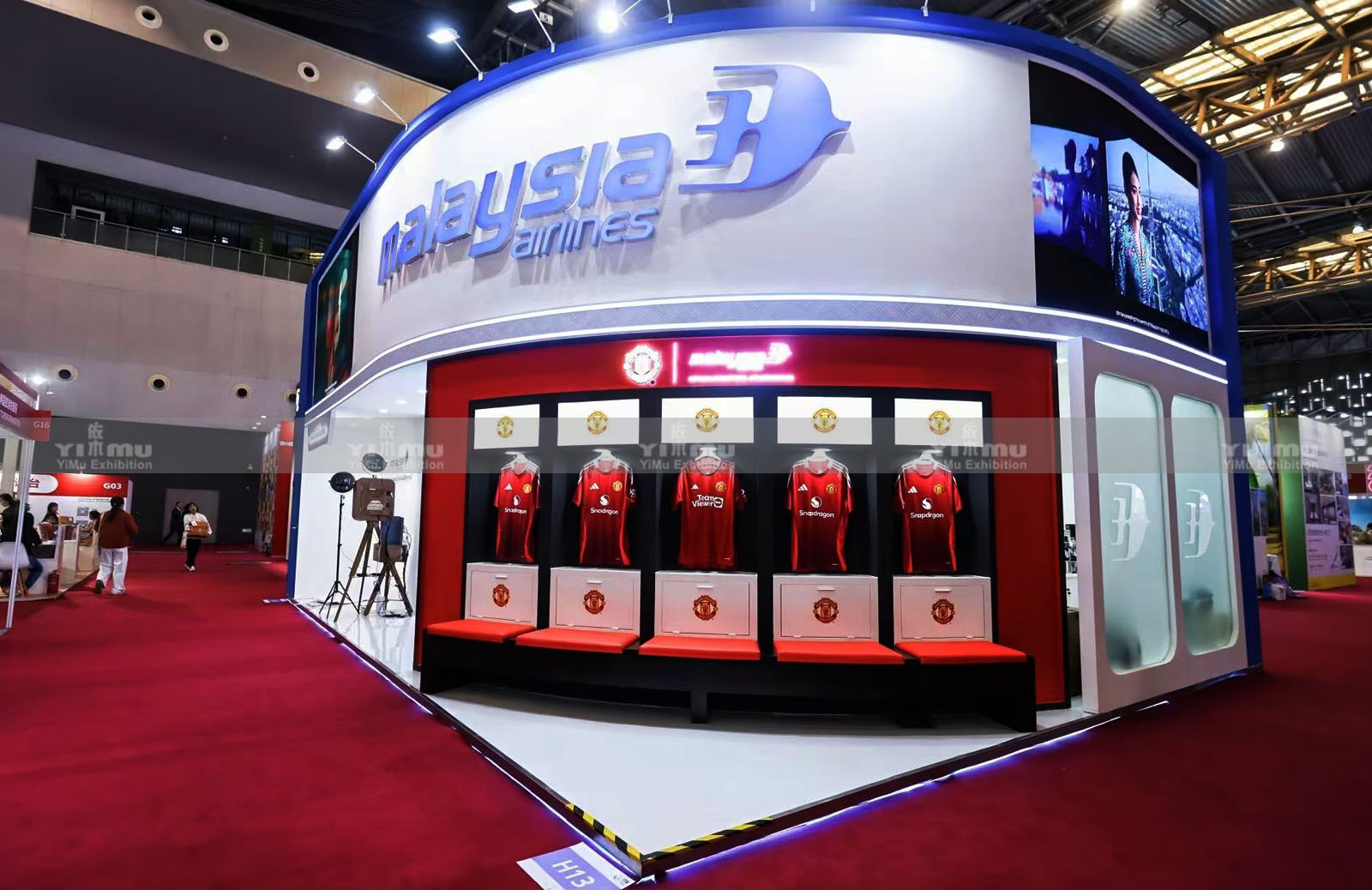 Shanghai TPS exhibition stand construction